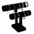 thumbnail image 1 of Joyería de Terciopelo Soporte de Pulsera de Terciopelo Soporte de joyería Soporte de Reloj Soporte de Cadenas de Pulsera Barra de exhibición de Brazalete Barra en T 2 Rollos, 1 of 8