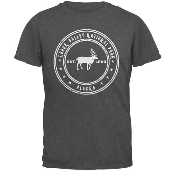Kobuk Valley National Park Mens T Shirt Dark Heather MD