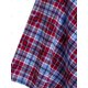 thumbnail image 4 of Tank Top de Falda de Talla Extra a Cuadros con Escote Pico Rosegal  Camisetas tallas grandes, 4 of 5