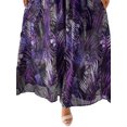 thumbnail image 4 of Keeccty Women Boho Beach Printed Sundress Midi Flowy Swing Sleeveless Tank Dress, 4 of 4