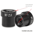thumbnail image 2 of WF25X Microscope Eyepiece 12mm Wide Field of View for 23.2mm Mount Port Biological Microscope, 2 of 5