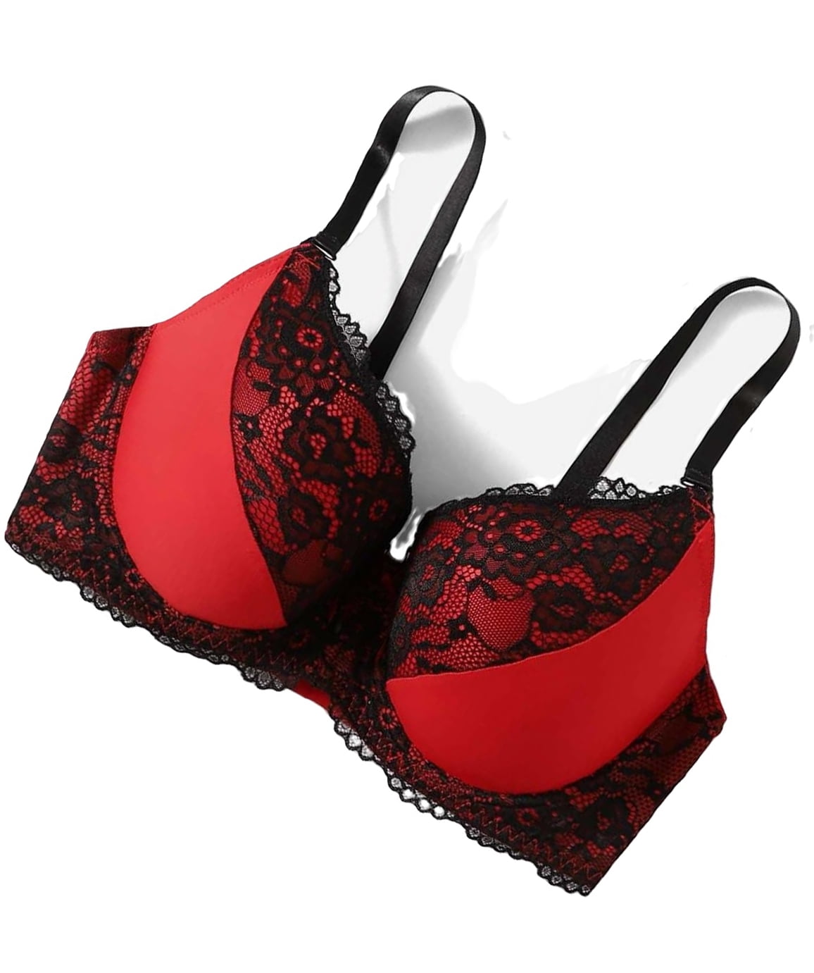 Print Spaghetti Strap A Piece Multicolor Plus Size Bras u0026 Bralettes  (Women's) - Walmart.com