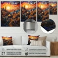 thumbnail image 4 of Designart "Judaic Journey To the Synagogue in Faith I" Religion & Spirituality Metal Wall Art Prints, 4 of 5