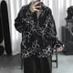 thumbnail image 5 of Top de manga larga para hombre, blusa informal a la moda, sencilla, sin arrugas, agradable a la piel, para citas en la calle y la escuela, 5 of 8