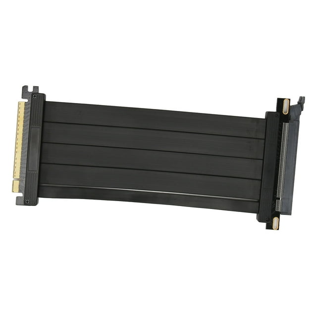 Cable elevador GPU PCIE 4.0 Bling Bling 180 grados 20 cm Para RTX3090 RTX3080 RTX3070 RTX3060TI