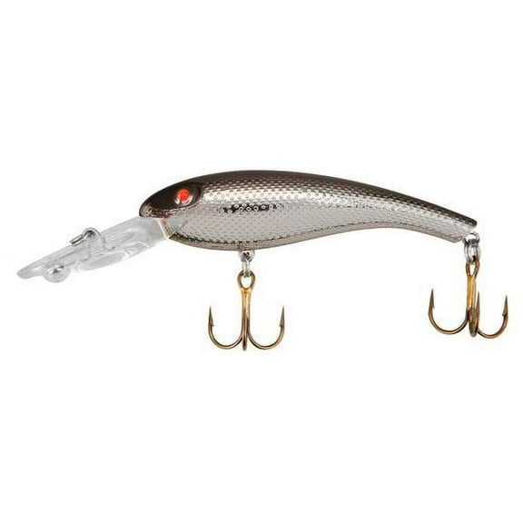 Cotton Cordell Wally Diver Fishing Lure Hard bait Chrome Black 3 1/8 in 1/2 oz