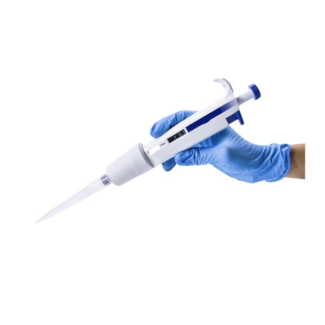 Laboratory Pipette Micropipette Single Channel Pipette Medical Supplies Manual Pipette 10ml ,Easy to Operate