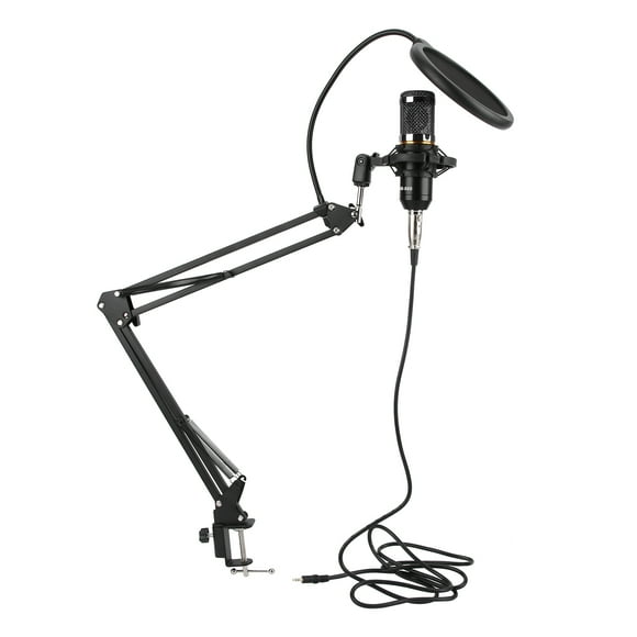 Micrófono De Condensador, Kit De Micrófono De Condensador USB Con Brazo Flexible Para Computadora Para PC De Escritorio Para Computadora Portátil