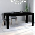 thumbnail image 5 of vidaXL Dining Table Chipboard 63"x31.5"x30"/70.9"x35.4"x29.9" Multi Colors, 5 of 61