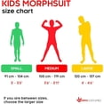 thumbnail image 5 of Morphsuits Kids Glow in Dark Skeleton Costume Boys Girls Halloween Costumes Black M, 5 of 5