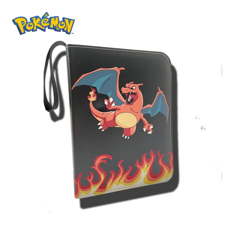 Classeur Cartes L-uffy - 400 Places - 50 Pages - Porte-Cartes Avec Zip - PU Imperméable