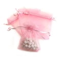 thumbnail image 4 of BESTYASH 100Ud Bolsas De Regalo Rosa De Organza Transparente Para Joyería Y Detalles, 4 of 7