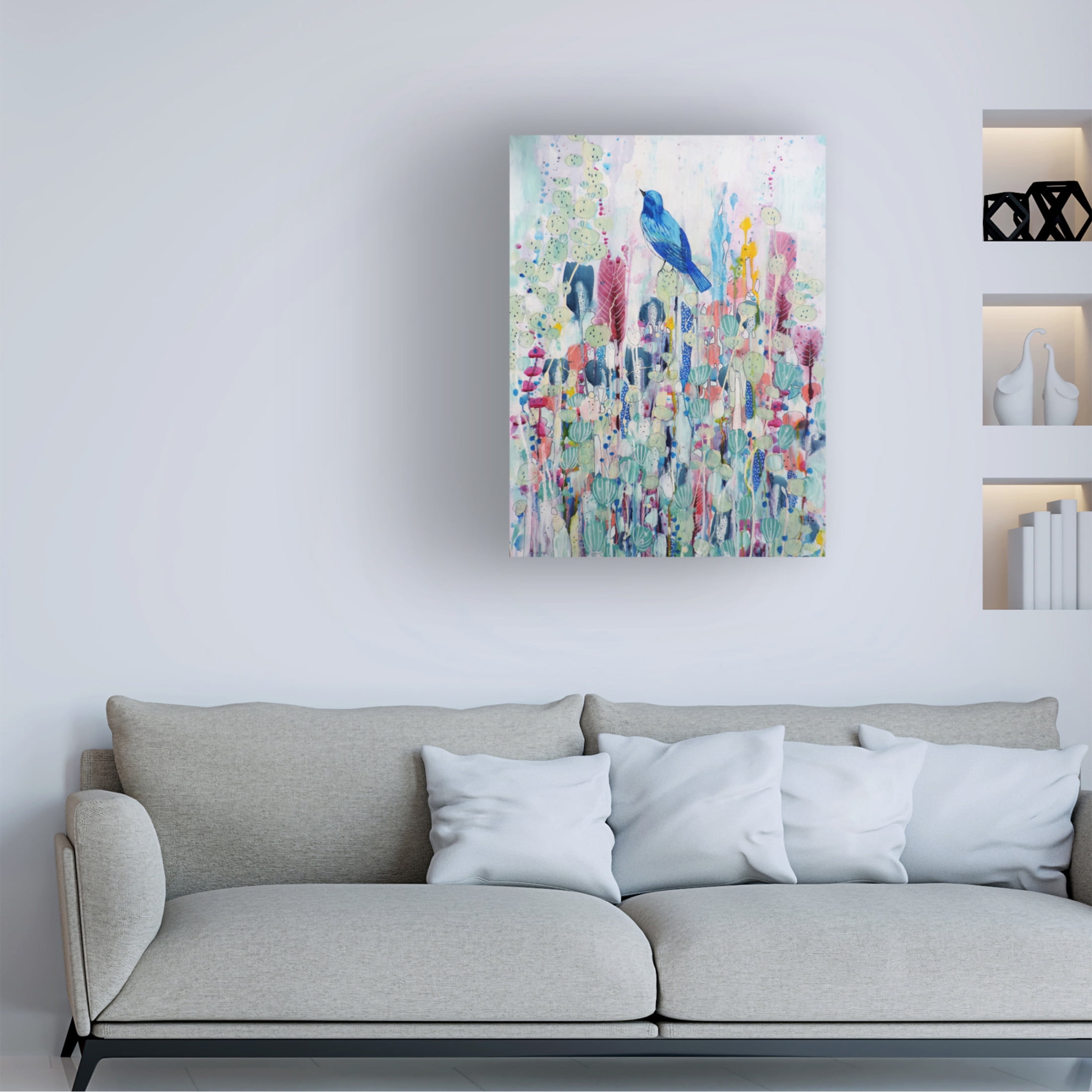 Canvas Wall Art - Sylvie Demers 'Le Temps Suspendu, 2022' Wall Art for Living Room, Bedroom, or Office Décor by Trademark Fine Art - 14 x 19 Inches