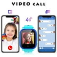thumbnail image 4 of TOPCHANCES 4G Kids Smart Watch for Boys Girls, 1.4" Touch Screen Smartwatch with GPS Tracker, IP67 Waterproof Smart Phone Watch, Blue, 4 of 10