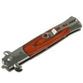 thumbnail image 2 of Defender Flick Knife Comb Switch Blade Brush Novelty Toy 50'S Fancy Dress Wood, 2 of 2