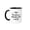 Black/White, variant on 3drose, Throw Kindness Around like Confetti Black Letters on White Background., 11oz Mug
