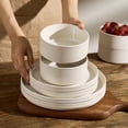 thumbnail image 4 of Famiware Star Series 12 Pieces Dinnerware Set, Cream, 4 of 6