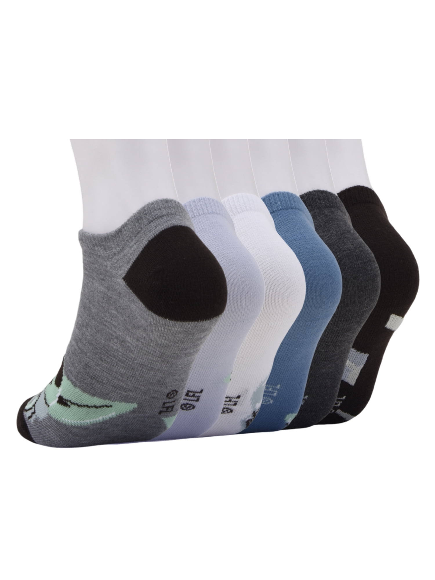 Mando No Show Socks, 6-Pack, Sizes L Boys