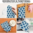 thumbnail image 7 of Kitchen Towels Mosaic Tile Pattern Pattern Cleaning Towel Absorbent Hand Towels Tea Towels for Home Restaurant Dish Clean 28" x 18", 1PC, 7 of 7