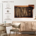 thumbnail image 5 of Elephant Stock Hair And Grooming Essentials Wall Art - Horizontal Canvas Wall Art - Living Room Wall Decor - Fashion And Beauty Canvas - Brown And Beige Decor - 48" x 32", 5 of 8