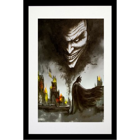 UPC: 0786024265303 | FRAMED Gotham Part II by Ed Capeau 18×24 Matted Art Painting Reproduction