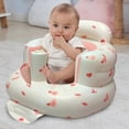 thumbnail image 3 of Asientos para bebés para sentarse, silla para bebés pequeños, asiento de suelo inflable para bebés, 3 of 5