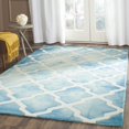thumbnail image 2 of Safavieh Dip Dyed Turquoise Contemporary Rug - 3' x 5', 2 of 2