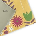 thumbnail image 2 of 18" x 30" Simply Daisy Daisy May's Garden Scandinavian Chenille Area Rug, Daffodil Yellow, 2 of 4