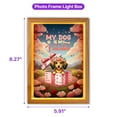 thumbnail image 5 of My Dog Is My Valentine Cute Dachshund in Gift Box Acrylic Plaque with Wood Photo Frame Box Wiener Dog Lover Gifts Idea Light Box - 03006, 5 of 5