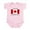 Petal Pink, variant on CafePress - I Love My Canadian Aunt Body Suit - Baby Light Bodysuit, Size Newborn - 24 Months