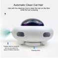 thumbnail image 4 of Cats Teaser Toys Interactive Dolls UFO Feather Stick Spinning Pet Turntable Catching Training Electronic Components, 4 of 5
