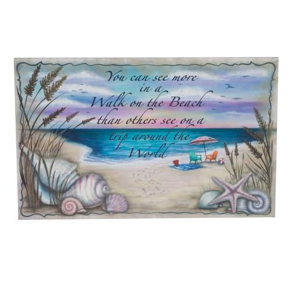 Beachcombers You Can See More Wall Plaque