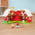 thumbnail image 4 of Battat My First Barn Rustic Red Foldable Farm Playset for 18 Months +, 4 of 7