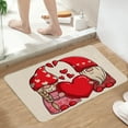 thumbnail image 3 of Taotanxi Valentines Day Door Mat Valentines Welcome Mats Outdoor For Front Door Valentine Gnomes Love Hearts Gifts Non Slip Doormat Indoor Entryway Floor Rug For Outsi, 3 of 8