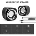 Computer mini speaker USB powered home portable subwoofer suitable for