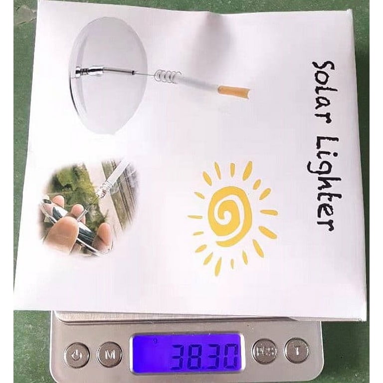 Produktbild von Solar Feueranzünder Camping - Parabolspiegel Feuerstarter | Wasserdicht & Winddicht | 9,7cm Durchmesser