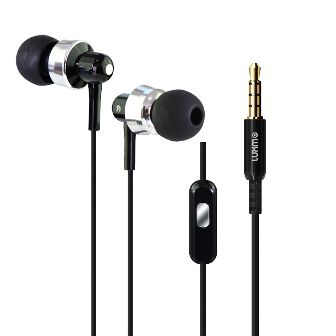 3.5Mm High Quality Stereo Earphones With Microphone In Ear Airbuds