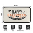 thumbnail image 5 of Halloween Pumpkin Ghost Front Door Mat Anti Slip Pumpkin Skull Bat Spider Welcome Mat Retro the Indoor Door Mat/Outdoor Crystal Velvet 30x17 Inches, 5 of 7