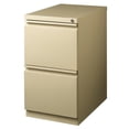 thumbnail image 2 of Hirsh 23-in Deep Mobile Pedestal File 2-Drawer File/File. Full Width Pull. Beige, 2 of 6