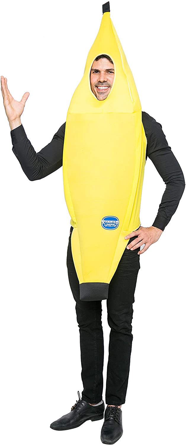 Spooktacular Creations Appealing Banana Costume Adult Set for Halloween Dress Up Party Roleplay Cosplay - image 3 of 5