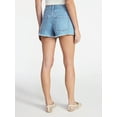 thumbnail image 3 of No Boundaries Mid-Rise Denim Shorts, 3" Inseam, Women's 00-20, 3 of 5