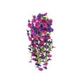 thumbnail image 5 of Faux Flowers Artificial Hanging Flower Outdoor Artificial Petunias for Outdoors UV Resistant Silk Flowers for Outside for Summer Kitchen Porch Patio Balcony Backyard Decor (1Pc,Green), 5 of 5