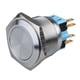 thumbnail image 2 of Indicador A Prueba De Agua Macarena Luz LED 28mm 12V Plata, 2 of 5
