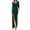 Green, variant on fartey Women Sparkle Glitter Sequins Dresses Side Split Hem Sundress Slim Fit Long Sleeve V Neck Long Dress Sparkly Sequined Gown Evening Party Dresses