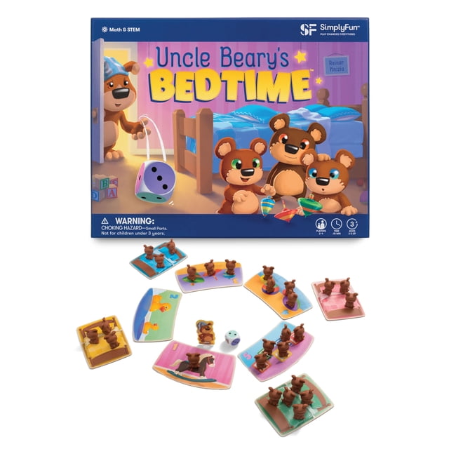 Juego para niños pequeños SimplyFun Uncle Beary's Bedtime 3 & Up