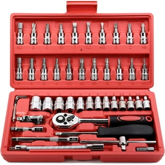 1/4 Inch Small Ratchet Wrench Set Batch Head Quick Release Hexagon Torx Socket Spanner With Ph Slotted Hex Screwdriver Hand Tool