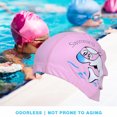 thumbnail image 1 of Gorro de baño de playa para niños, gorro de surf con revestimiento de PU suave, cómodo para deportes acuáticos, 1 of 7