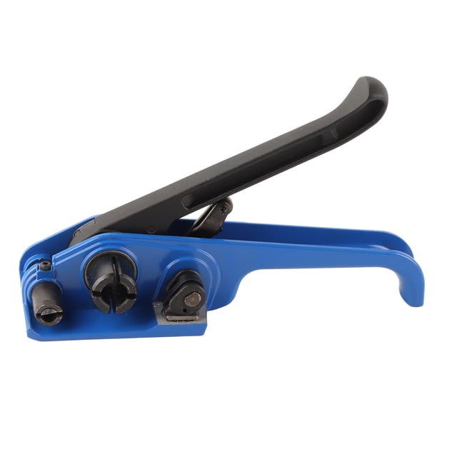 Herramienta manual de flejado y sellador de plástico PET PP de acero, juego de herramientas de embalaje de 16 a 19 mm
