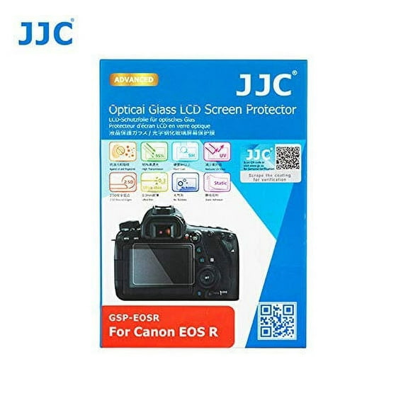 JJC GSP-EOSR Tempered Glass LCD Screen Protector for CANON EOS Ra, EOS R, Ultra-Thin, Multi-Coated, 9H Hardness