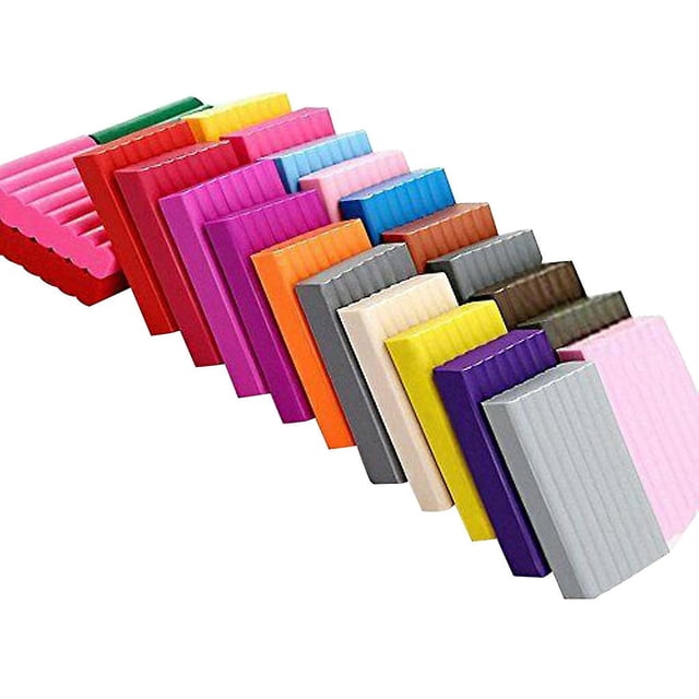 Juego de barro de color polímero, 24 colores, para horno y horneado, apto para bricolaje